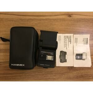 Hanimex Integrated Twin Flash TZ3*36A With IFS Module HN3 And Manuals For Nikon